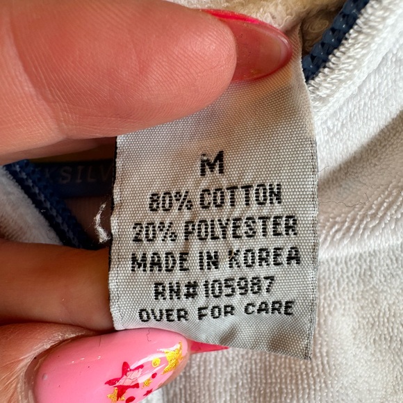 Roxy zip up sweater. size medium - Picture 5 of 8